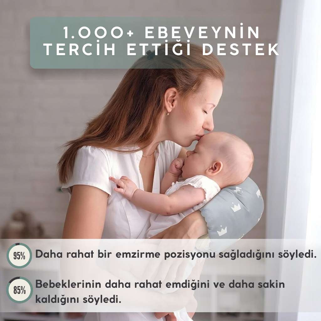 Orphi %100 Organik Pamuklu Kol Destekli Emzirme Yastığı